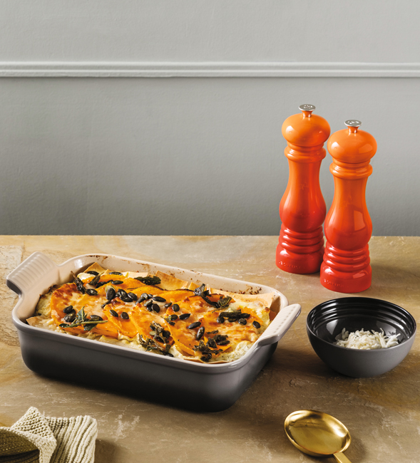 Pumpkin Lasagne with Ricotta and Sage